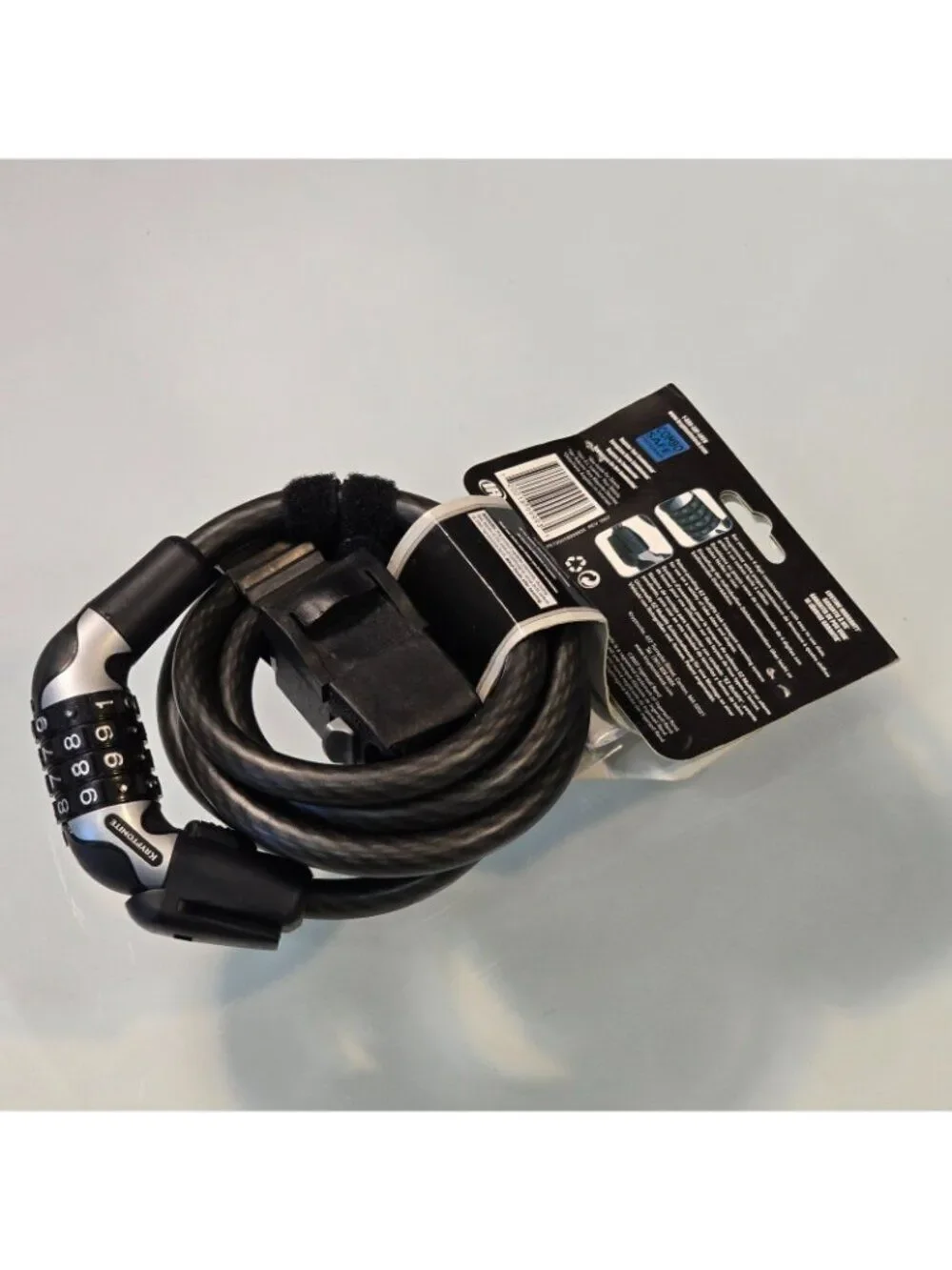Kryptonite KryptoFlex 1218 Combo Cable 6 FT Braided Steel Cable Bicycle Lock